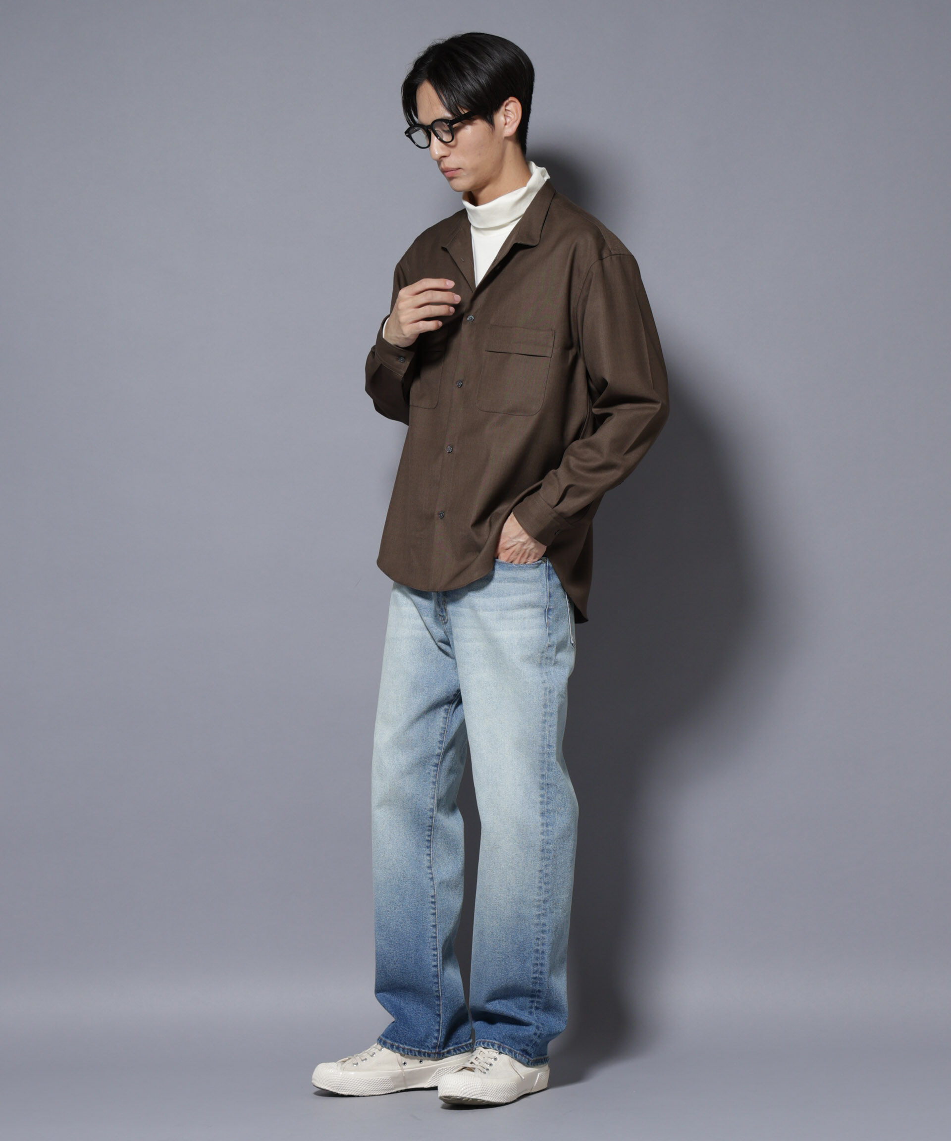 nano･universe「「MC」&rdquo;TIMELESS WARDROBE&rdquo; レギュラーフィットデニム 251」|チノ|