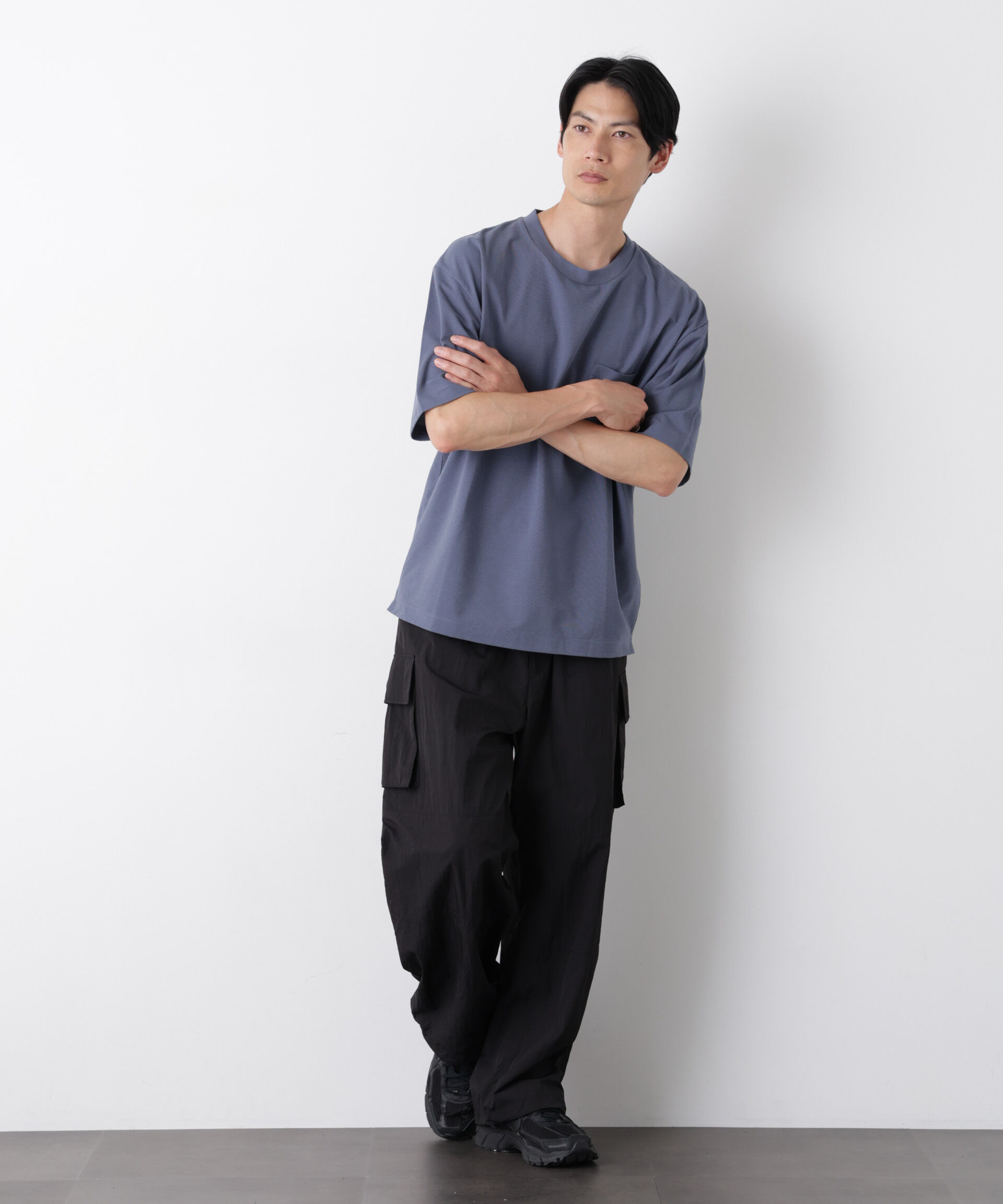 nano･universe「ドライ天竺Tシャツ 半袖」|Tシャツ・カットソー|