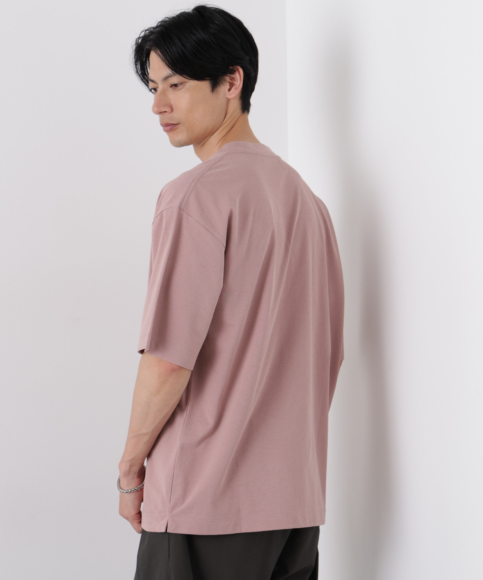 nano･universe「ドライ天竺Tシャツ 半袖」|Tシャツ・カットソー|