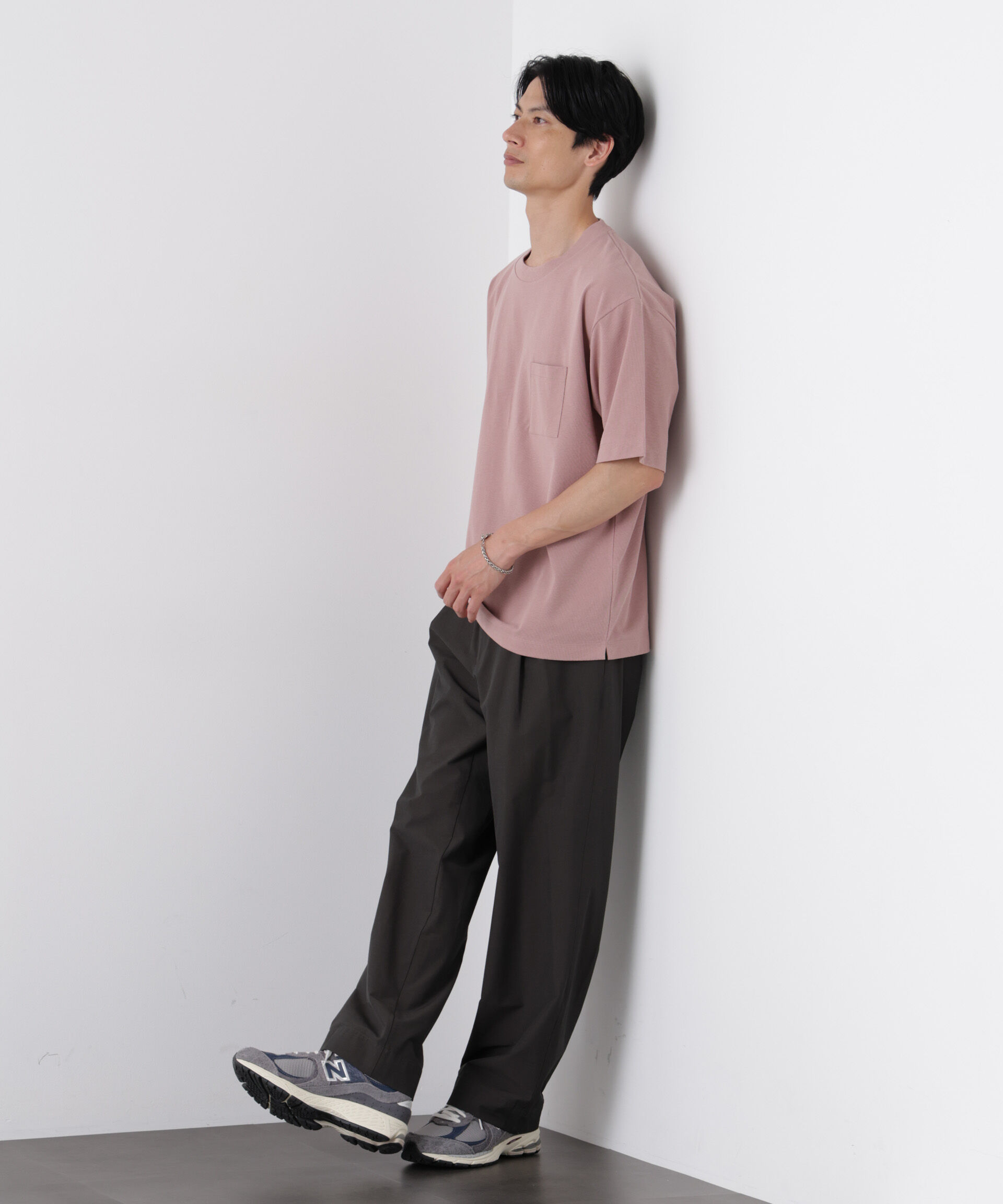 nano･universe「ドライ天竺Tシャツ 半袖」|Tシャツ・カットソー|