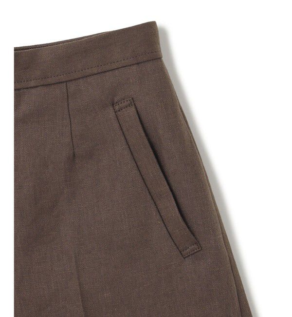 BEIGE,「【CLASSY. 4月号掲載】CRINUM / リネンショートパンツ」|その他|