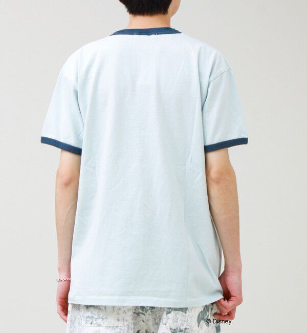 GLOSTER「【GOOD ROCK SPEED】MICKEY / ミッキーマウス リンガーダメージT」|Tシャツ・カットソー|