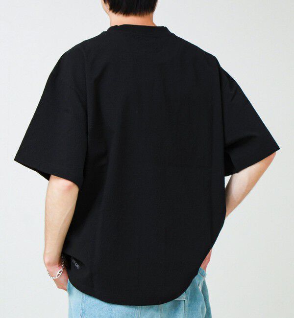 GLOSTER「【GERRY/ジェリー】Seersucker Vent Mesh S/S PO Shirt」|シャツ・ブラウス|