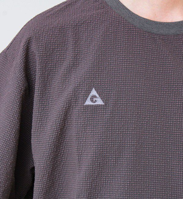 GLOSTER「【GERRY/ジェリー】Seersucker Vent Mesh S/S PO Shirt」|シャツ・ブラウス|