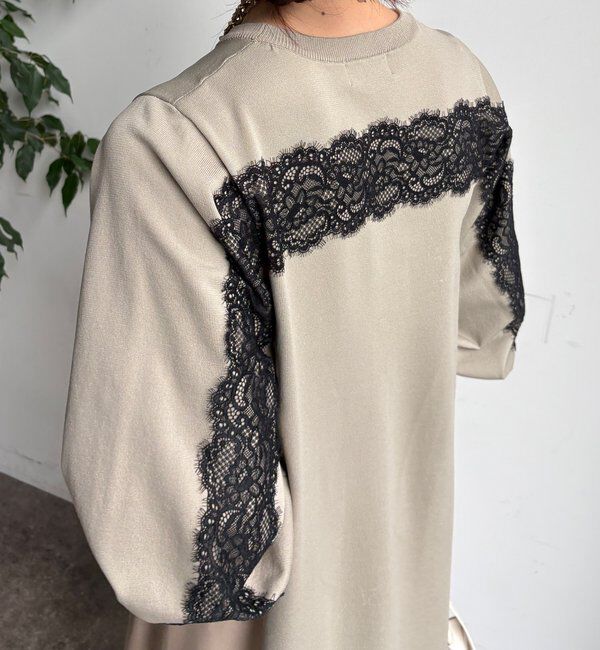  「【WEB限定】バックレースラインワンピース」|ワンピース|