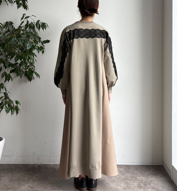  「【WEB限定】バックレースラインワンピース」|ワンピース|
