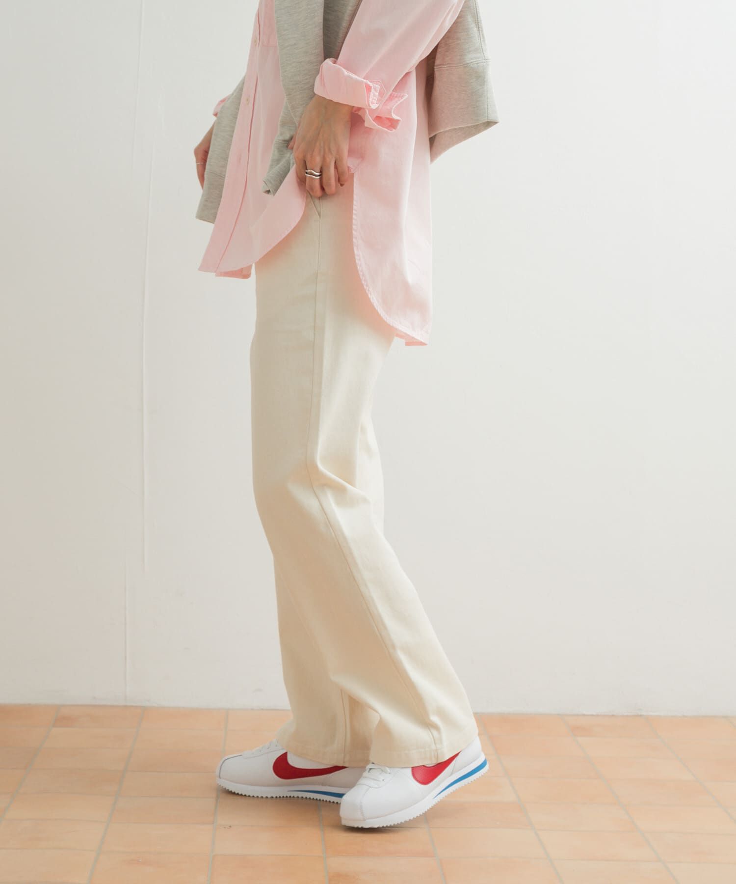 URBAN RESEARCH DOORS「デニムワイドパンツ」|デニム|