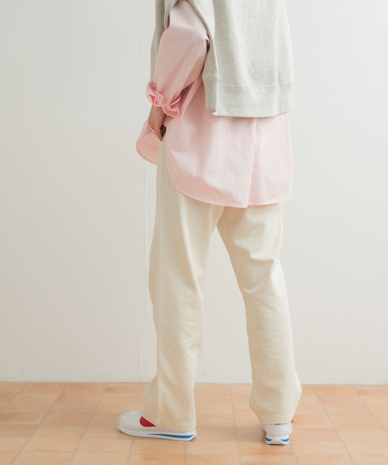 URBAN RESEARCH DOORS「デニムワイドパンツ」|デニム|