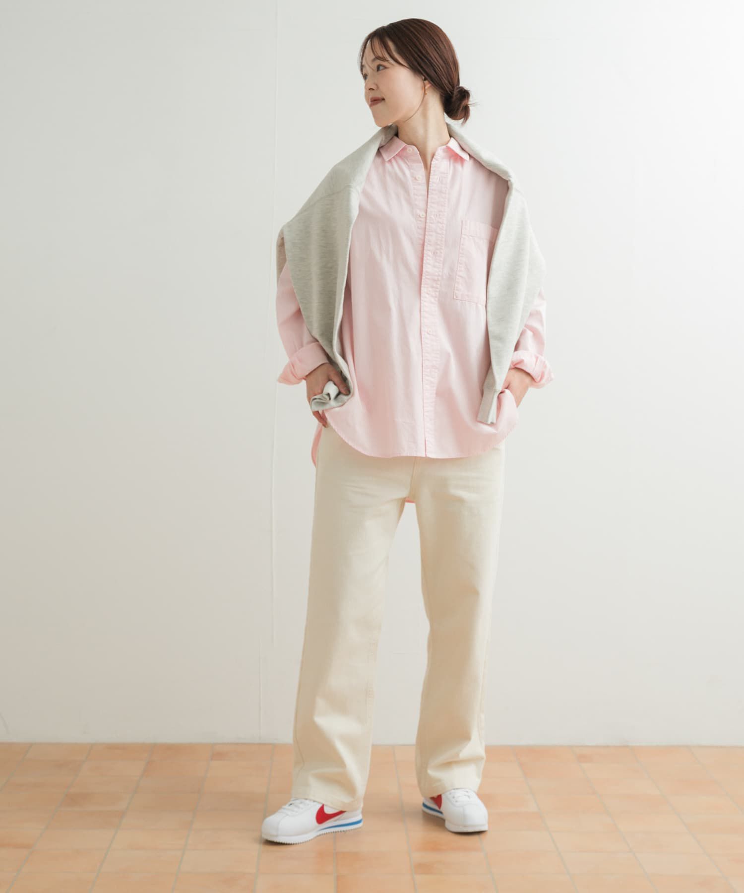 URBAN RESEARCH DOORS「デニムワイドパンツ」|デニム|