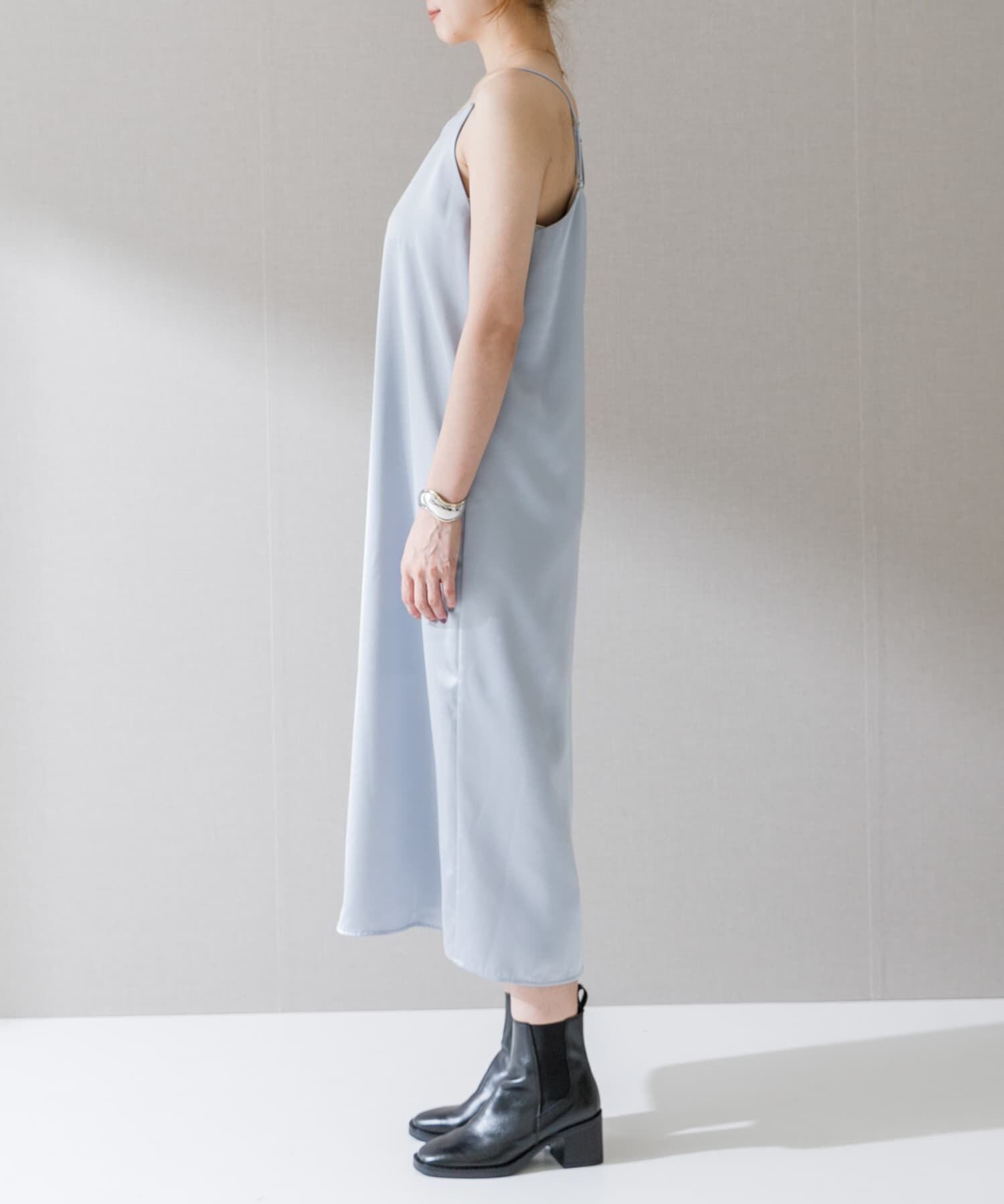URBAN RESEARCH ROSSO「サテンキャミワンピース」|ワンピース|