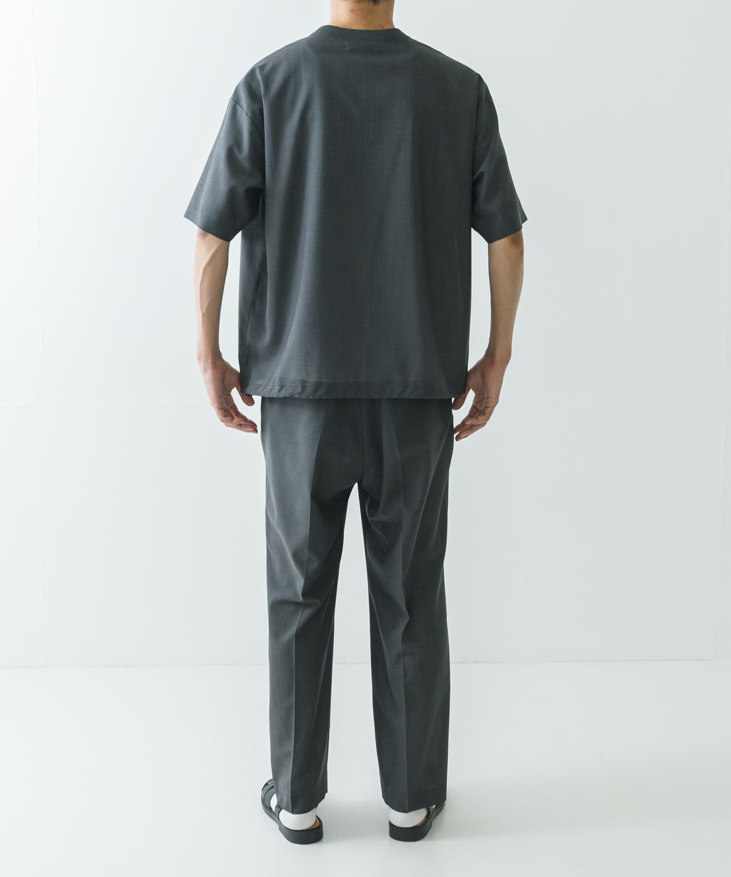 URBAN RESEARCH「ウォッシャブルウールサイロフィルショートスリーブ Tシャツ」|Tシャツ・カットソー|