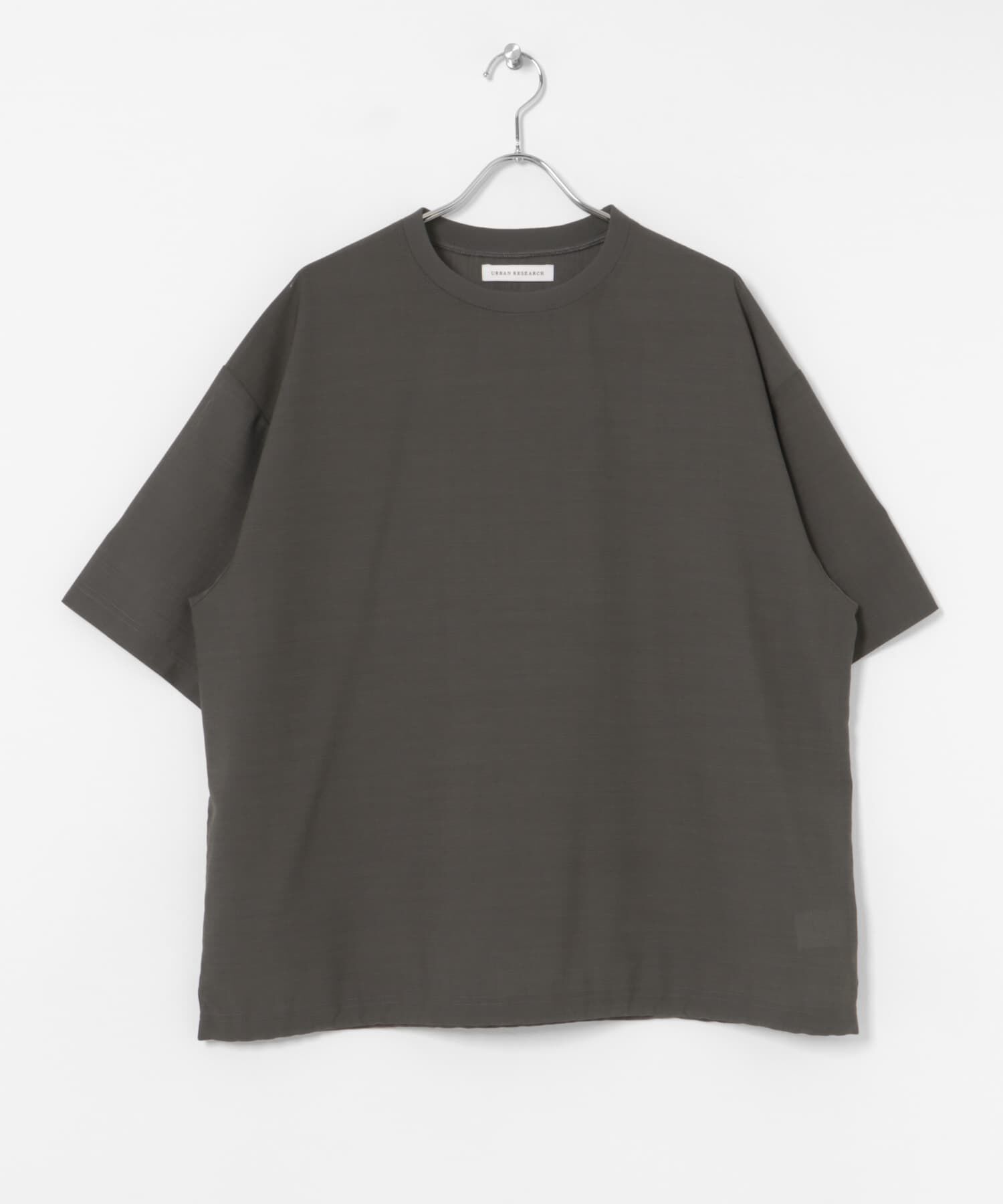 URBAN RESEARCH「ウォッシャブルウールサイロフィルショートスリーブ Tシャツ」|Tシャツ・カットソー|