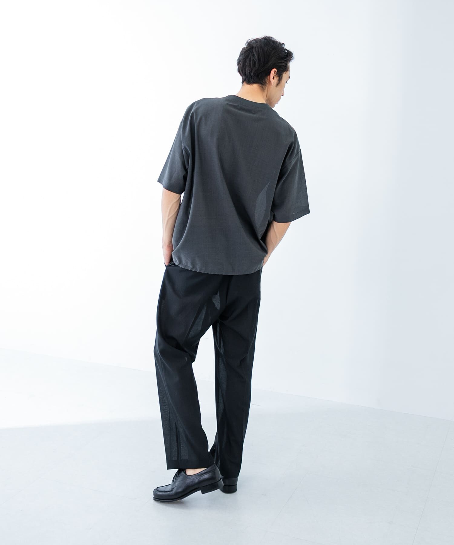 URBAN RESEARCH「ウォッシャブルウールサイロフィルショートスリーブ Tシャツ」|Tシャツ・カットソー|