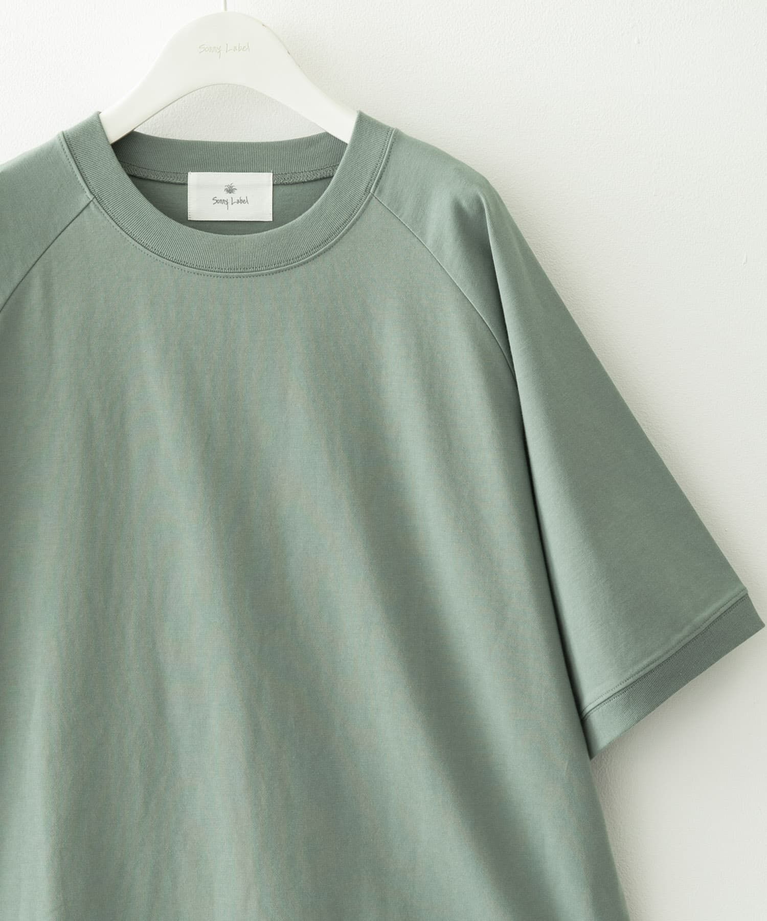 Sonny Label 「『接触冷感』『速乾』ハイスペラグランショートスリーブTシャツ」|Tシャツ・カットソー|グリーン系その他