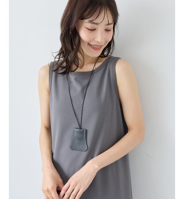  「《WEB限定アイテム》ノーマイルカットジャージータンクワンピース」|ワンピース|