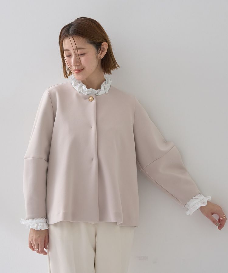 YECCA VECCA「ダンボールニットジャケット」|テーラードジャケット|