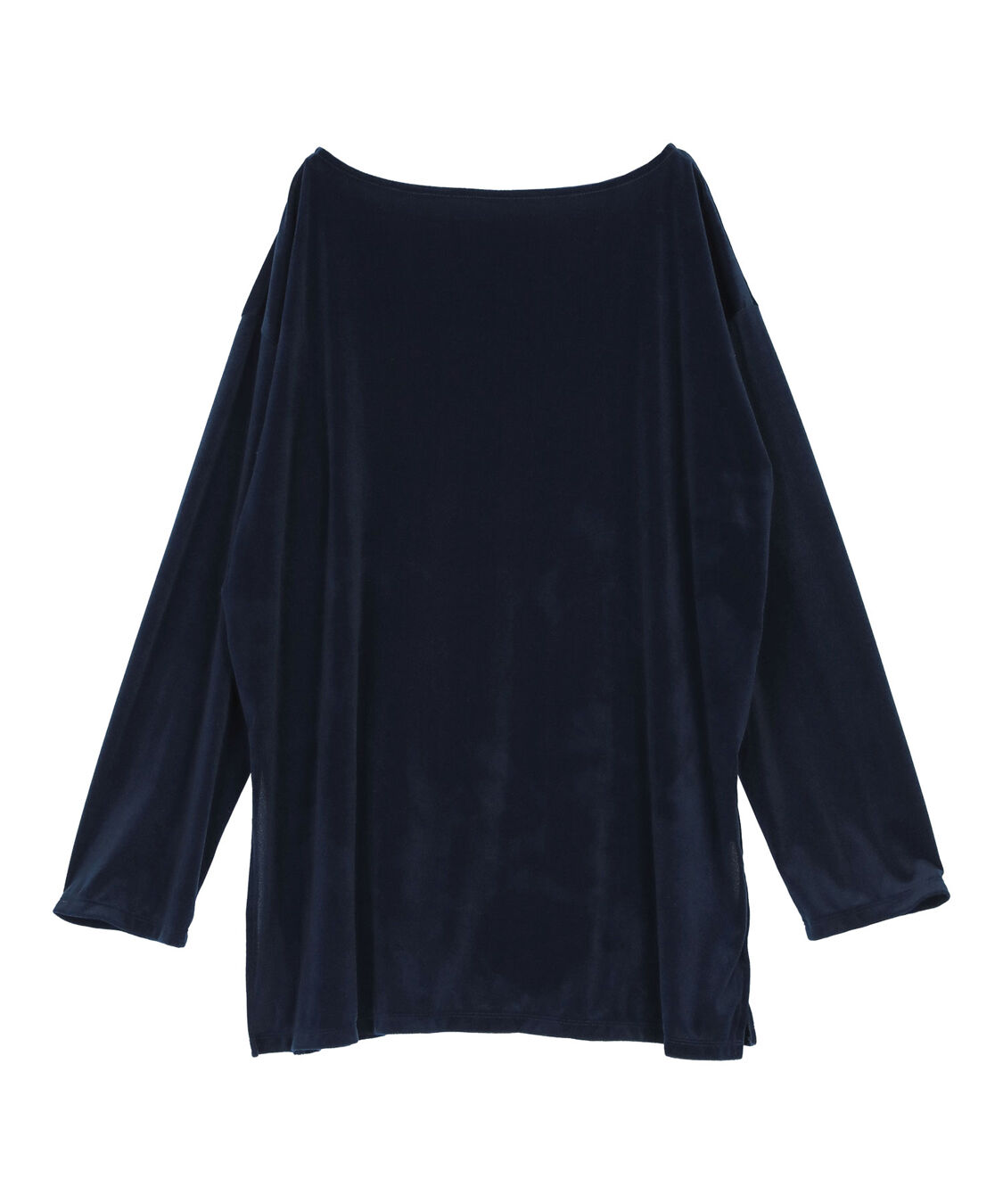 titivate「シアーベロアオーバーサイズロングTシャツ」|Tシャツ・カットソー|