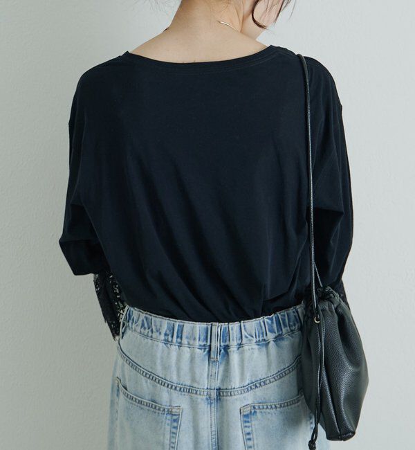  「レースカフカットソー」|Tシャツ・カットソー|
