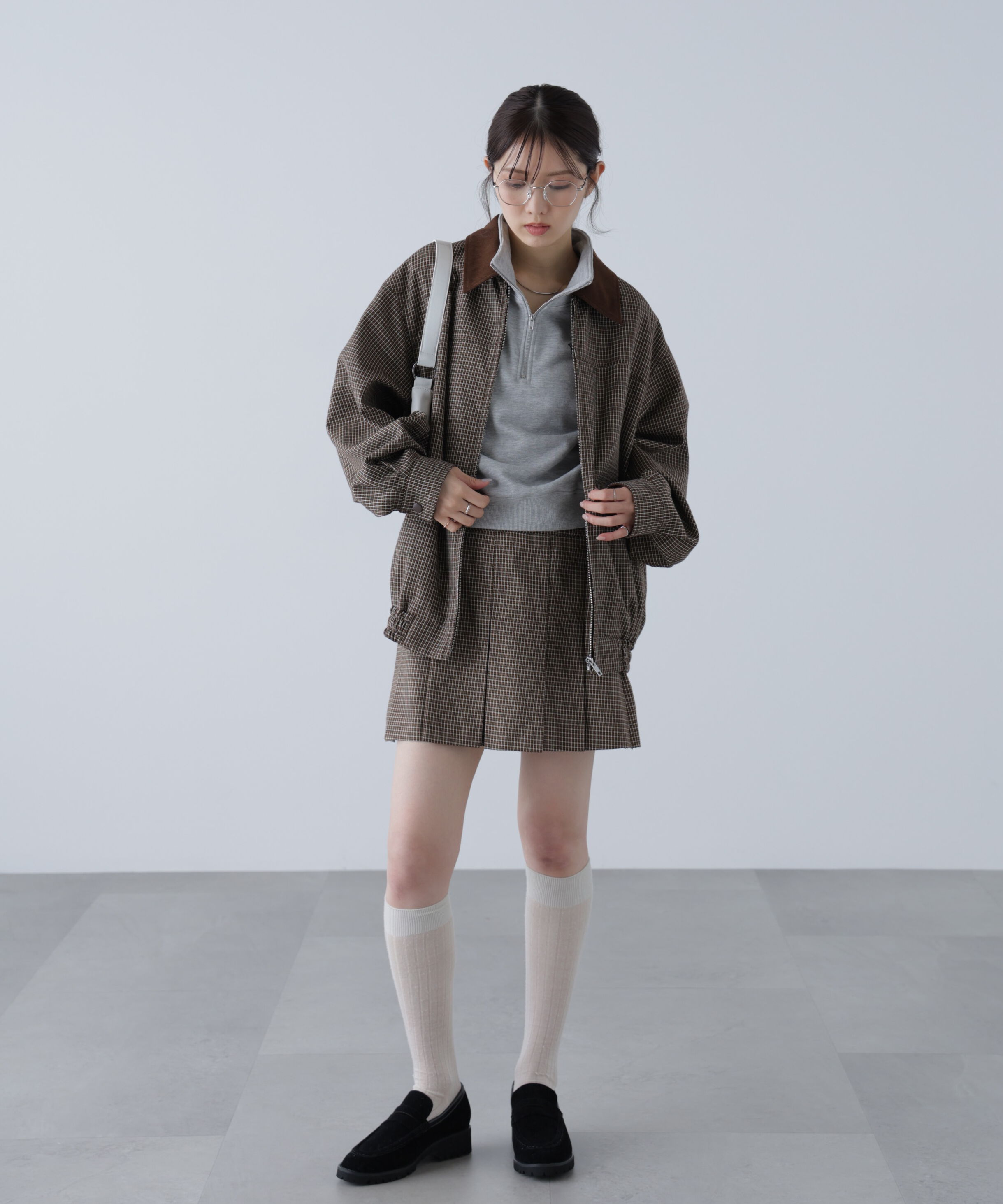  「〈セットアップ対応〉プリーツミニスカート」|スカート|