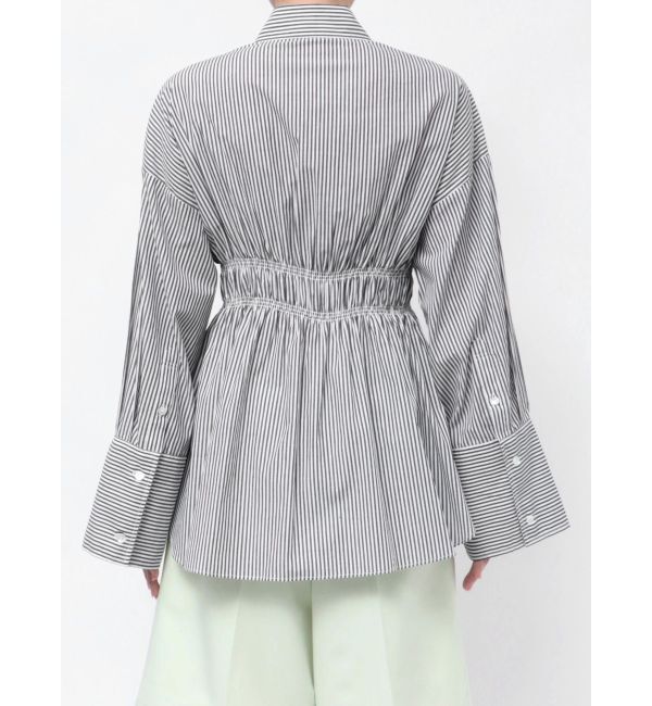 MERCURYDUO「【OUNNOUN】ビスチェシャーリングシャツ」|シャツ・ブラウス|