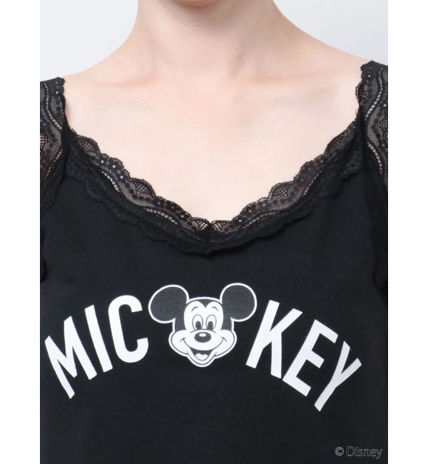 GYDA「Mickey Mouse / レースデザインタンクトップ」|タンクトップ|
