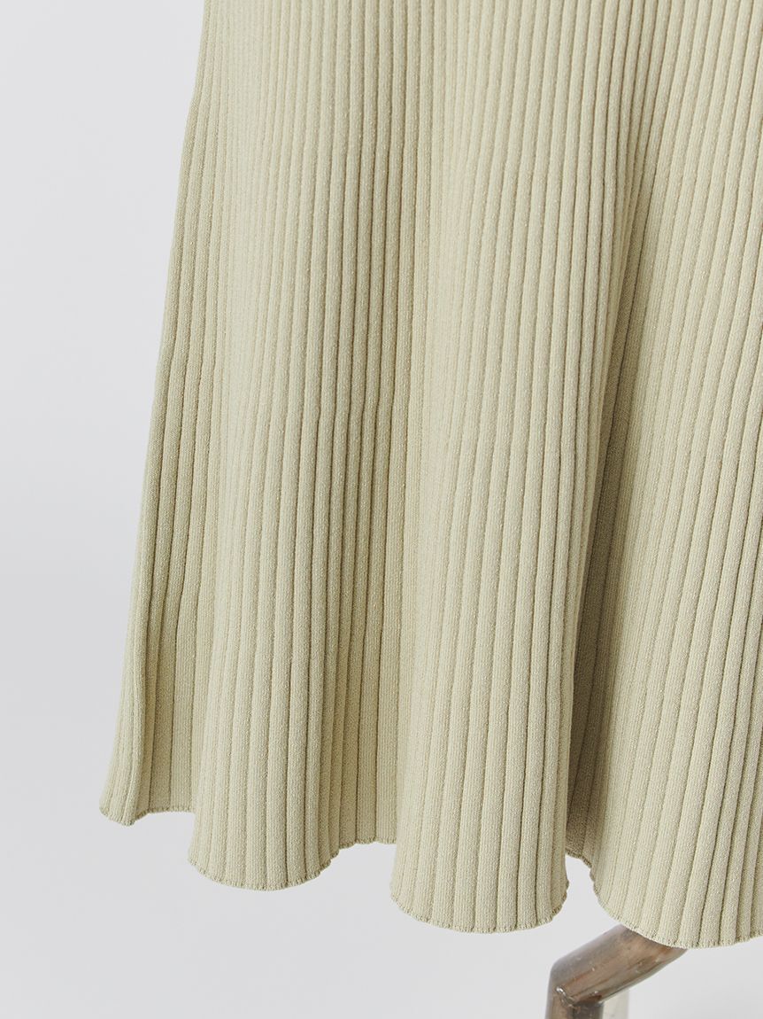 SNIDEL「Sustainableリボンライクドッキングニットワンピース」|ワンピース|
