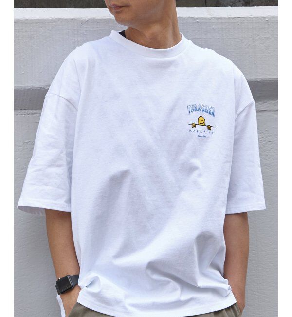 VENCE share style「THRASHER スラッシャー マークゴンザレスロゴＴシャツ」|Tシャツ・カットソー|