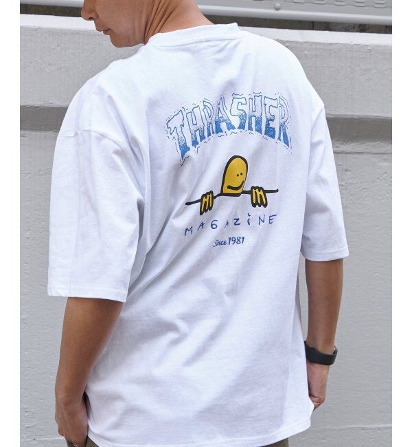 VENCE share style「THRASHER スラッシャー マークゴンザレスロゴＴシャツ」|Tシャツ・カットソー|