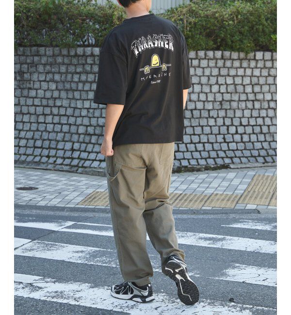 VENCE share style「THRASHER スラッシャー マークゴンザレスロゴＴシャツ」|Tシャツ・カットソー|