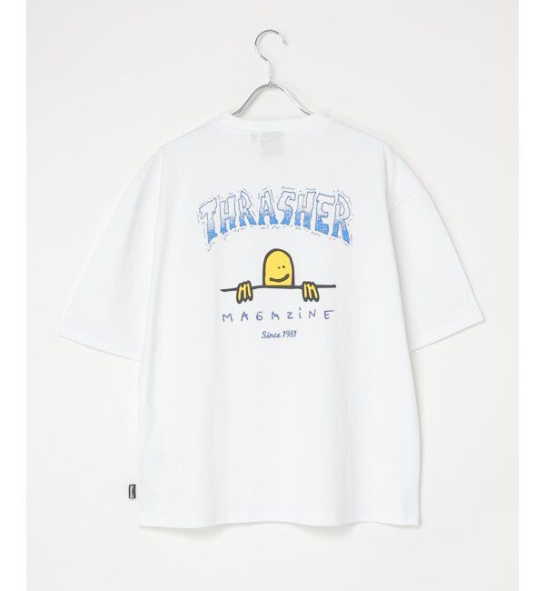 VENCE share style「THRASHER スラッシャー マークゴンザレスロゴＴシャツ」|Tシャツ・カットソー|