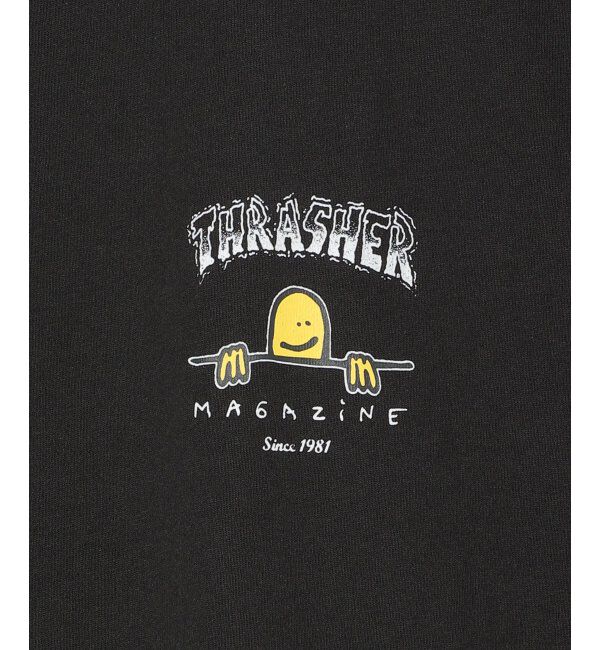 VENCE share style「THRASHER スラッシャー マークゴンザレスロゴＴシャツ」|Tシャツ・カットソー|