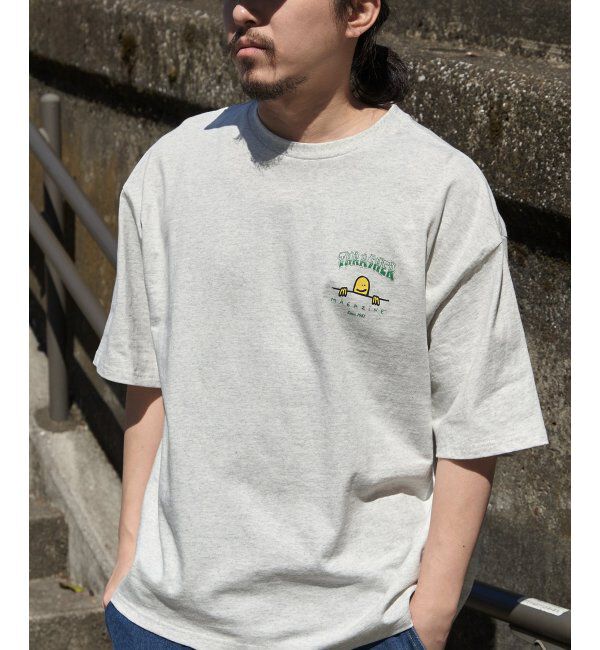 VENCE share style「THRASHER スラッシャー マークゴンザレスロゴＴシャツ」|Tシャツ・カットソー|