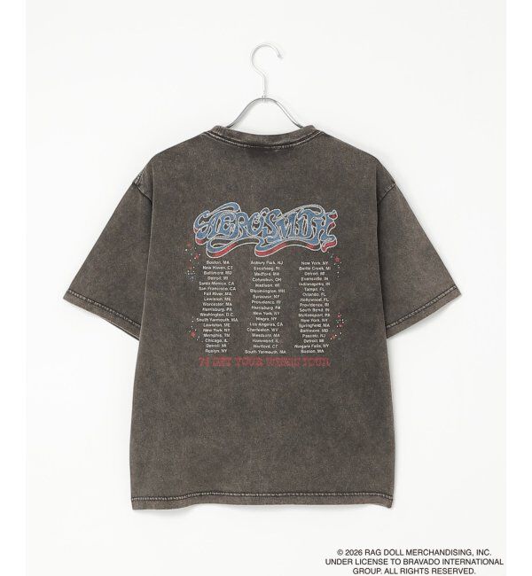 VENCE share style「Aerosmith エアロスミス バンドTシャツ」|Tシャツ・カットソー|