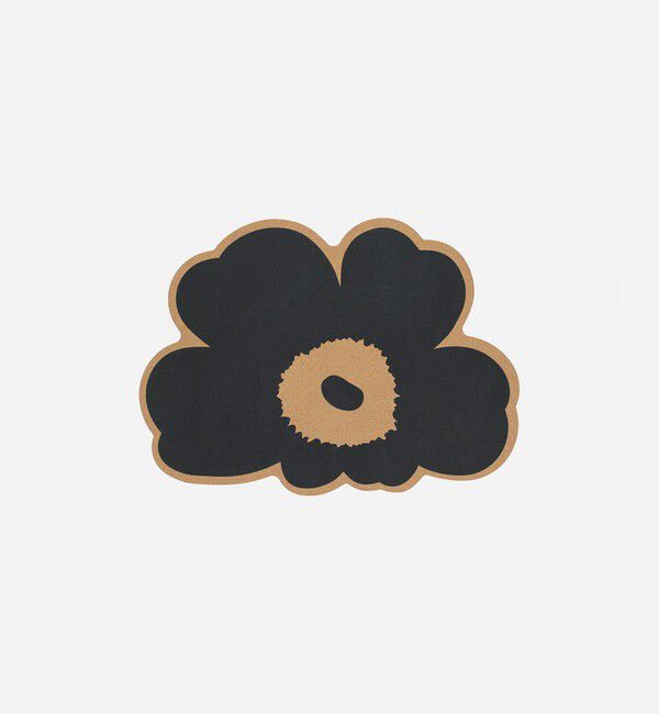 Marimekko「Unikko コルクプレイスマット 35&times;45cm」|その他|チャコール