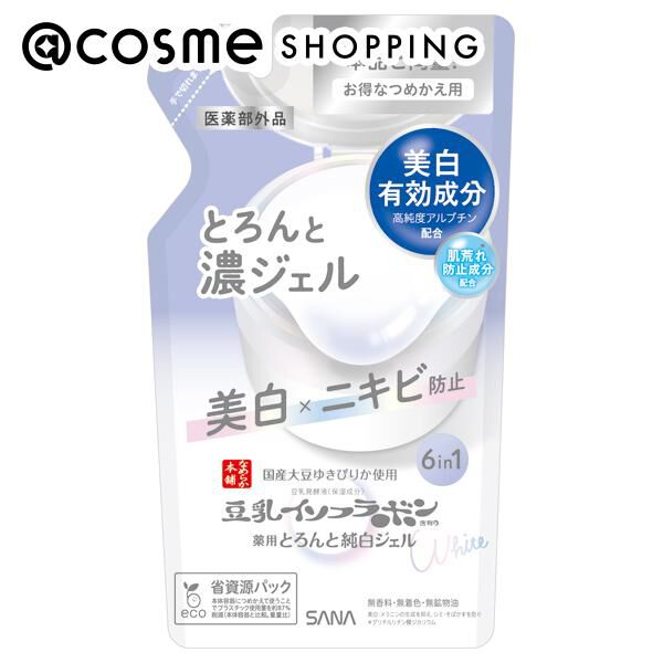  「なめらか本舗 とろんと濃ジェル 薬用美白 N 詰替え (100g)」|美容液・オイル・クリーム|その他