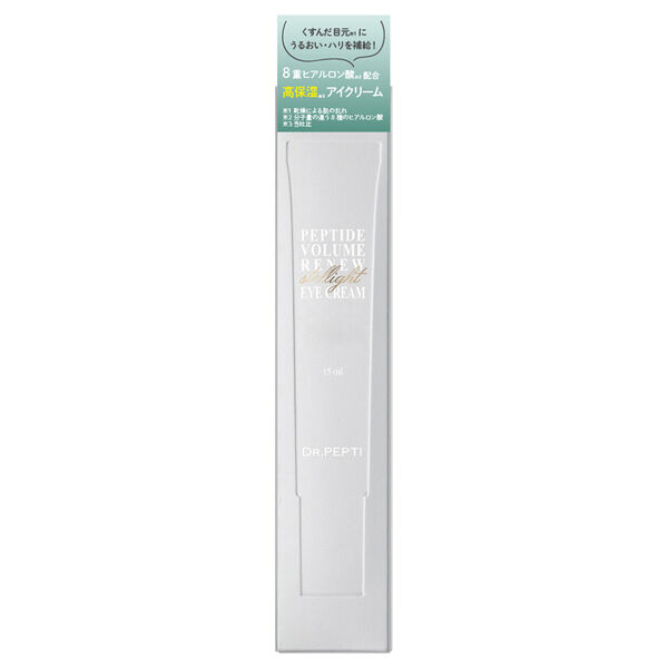  「DR.PEPTI ペプチド ボリューム リニュー ステライト アイクリーム (15ml)」|アイケア|