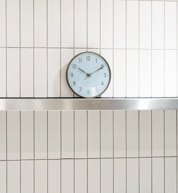 Style for Living「＜Arne Jacobsen＞WALL CLOCK STATION ROYAL BLUE 210」|ステーショナリー|