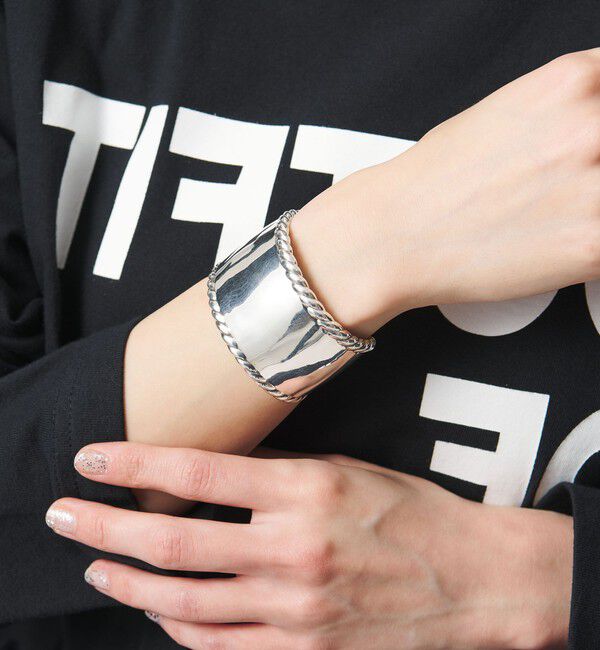 UNITED ARROWS「＜PHILIPPE AUDIBERT＞CESAR バングル」|ブレスレット・バングル|SILVER
