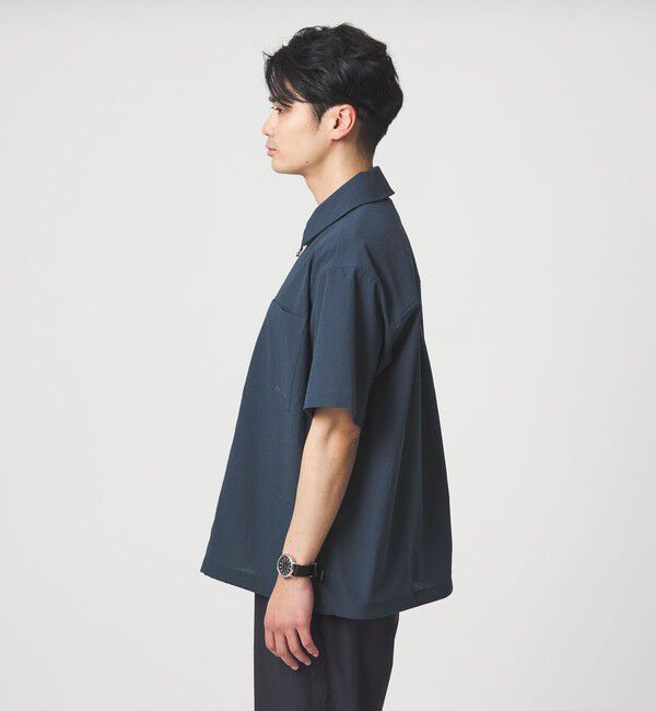 UNITED ARROWS green label relaxing「【別注】＜Marmot＞ハーフジップ 半袖 シャツ -はっ水-」|シャツ・ブラウス|