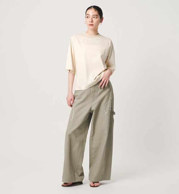 BEAUTY&YOUTH UNITED ARROWS「コットン オーバーサイズ フォルム Tシャツ」|Tシャツ・カットソー|