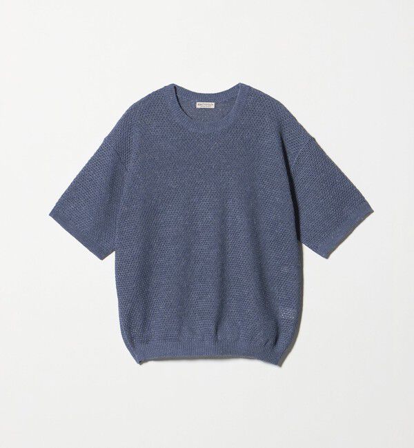 BEAUTY&YOUTH UNITED ARROWS「ダイアゴナル ウェーブ パターン クルーネック ニット」|ニット・セーター|