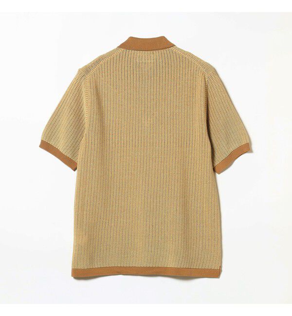 BEAMS「Knit Polo "WASHI" 2 Tone」|ポロシャツ|
