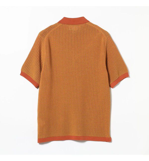 BEAMS「Knit Polo "WASHI" 2 Tone」|ポロシャツ|