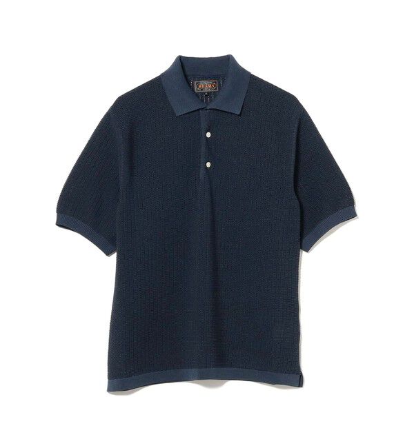 BEAMS「Knit Polo "WASHI" 2 Tone」|ポロシャツ|