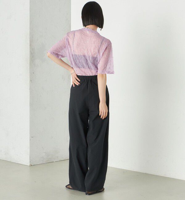 SHIPS for women「Wai＋:〈手洗い可能〉2タック スラックス」|スラックス|