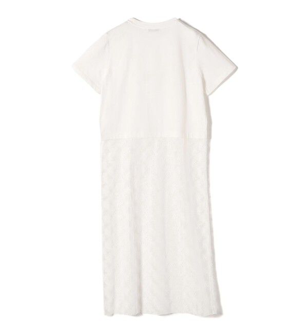 SHIPS for women「【WEB限定】ラッセル レース ドッキング TEE」|Tシャツ・カットソー|