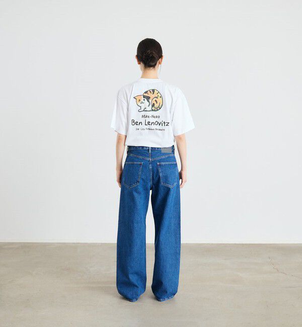 SHIPS「【City Ambient Products別注】Ben Lenovitz: DOG CAT Tシャツ」|Tシャツ・カットソー|