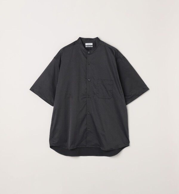 SHIPS any「SHIPS any:〈ストレッチ〉Primeflex(R) JAPAN MADE バンドカラー ポケット 半袖 シャツ◇」|シャツ・ブラウス|