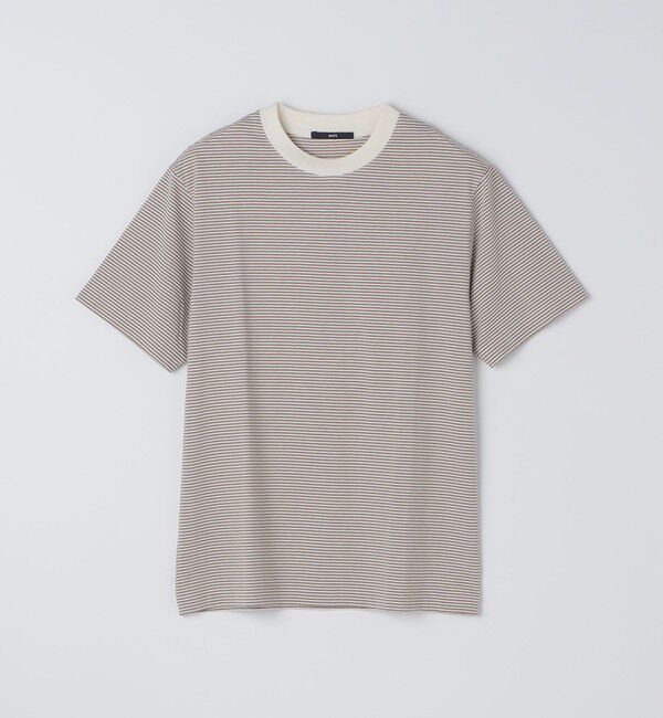 SHIPS「SHIPS:〈消臭〉Deo-Papi(R) ボーダー ショートスリーブ Tシャツ」|Tシャツ・カットソー|