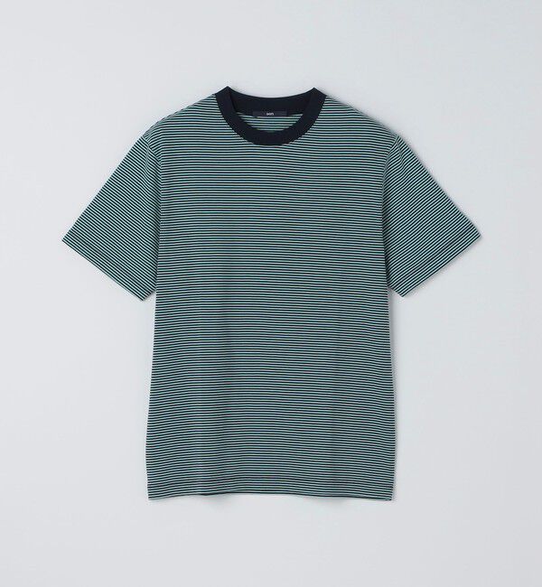 SHIPS「SHIPS:〈消臭〉Deo-Papi(R) ボーダー ショートスリーブ Tシャツ」|Tシャツ・カットソー|